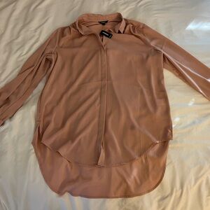 Express Women's Blouse in Warm Tan